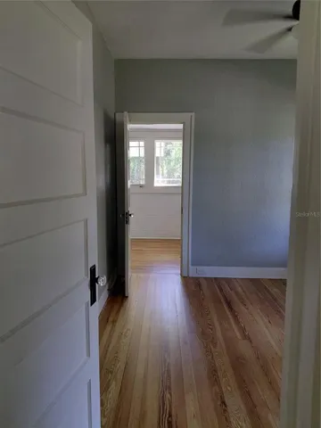 Bedroom #2 with view of bonus room