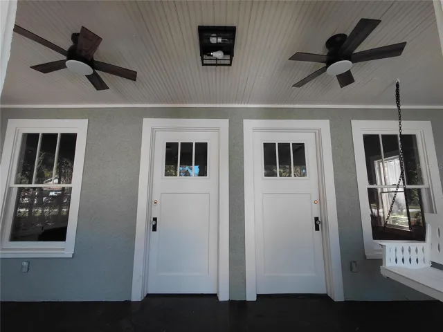 Porch entry