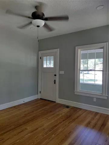 Front door living room