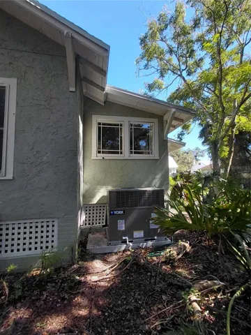 Right rear side of house