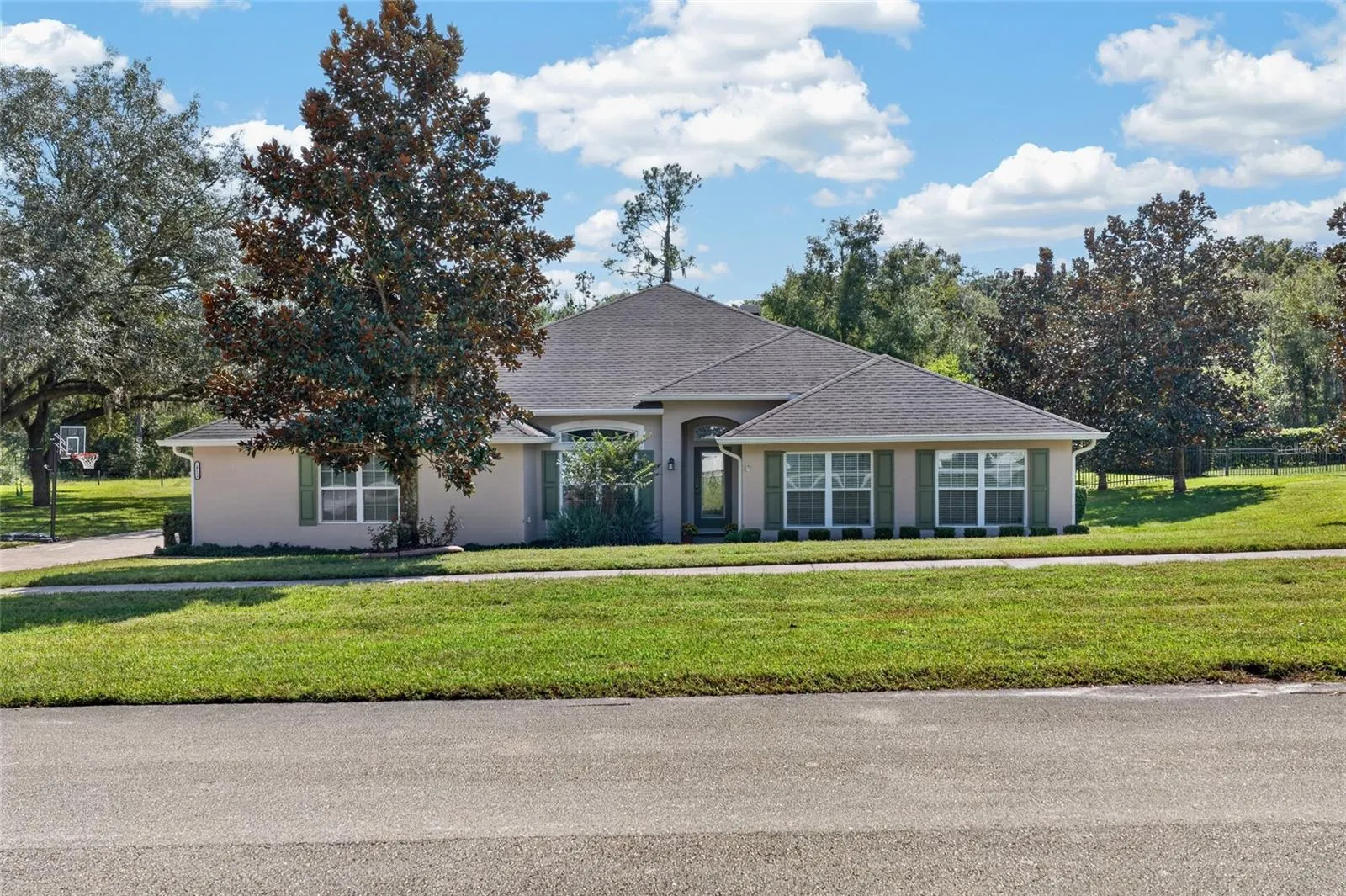 Custom built on 1/2 acre