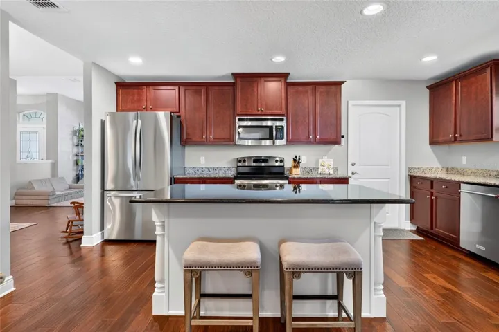 Kitchen with center island