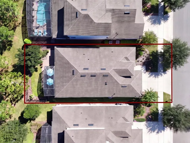 Aerial view from above the Home