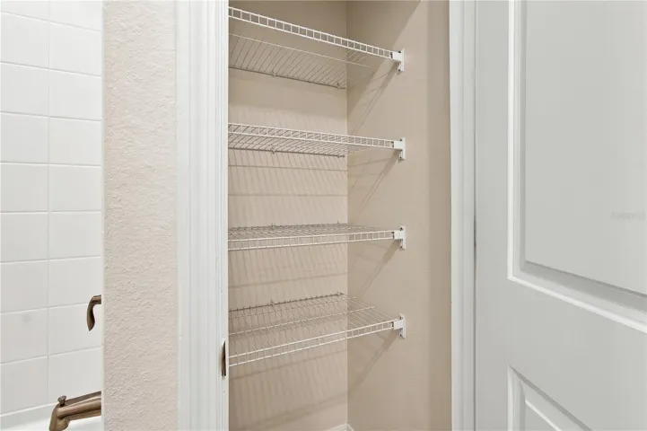 Guest Bath Linen Closet