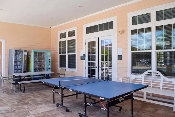 Club House Outdoor Table Tennis