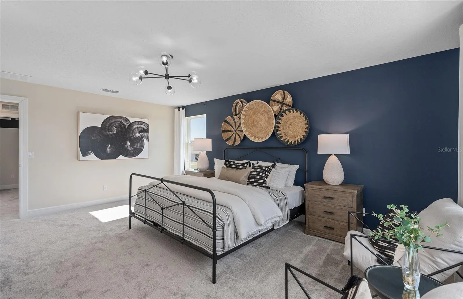 Model Home Design Only. Pictures and furnishings are for illustrative purposes only. Elevations, colors and options may vary. Furniture is for model home staging only.
