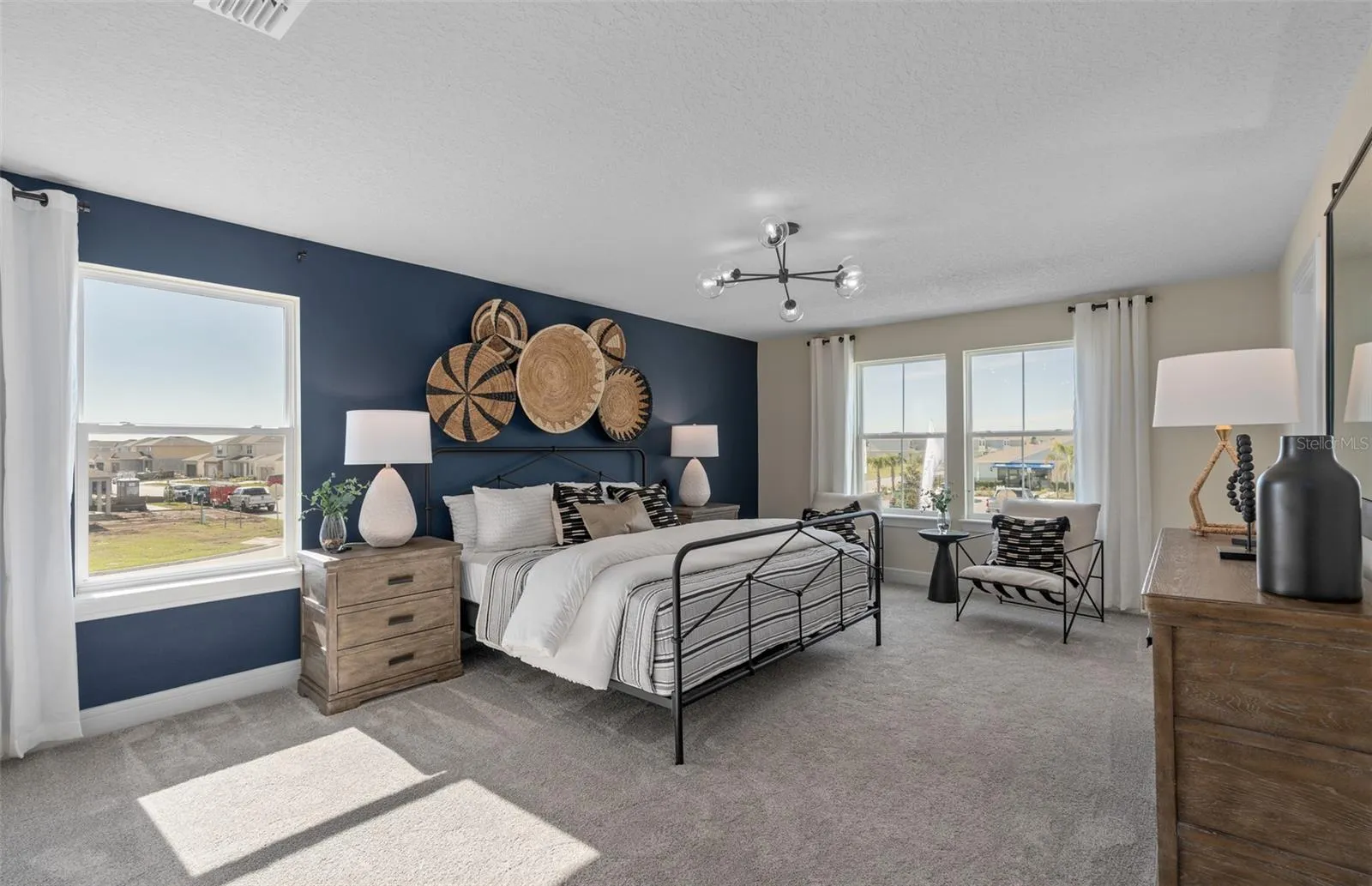 Model Home Design Only. Pictures and furnishings are for illustrative purposes only. Elevations, colors and options may vary. Furniture is for model home staging only.
