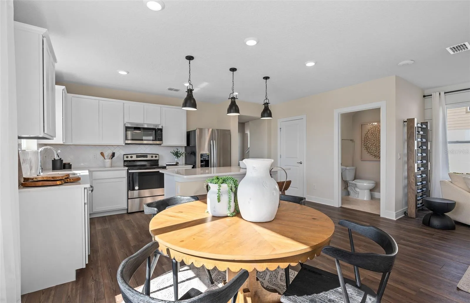 Model Home Design Only. Pictures and furnishings are for illustrative purposes only. Elevations, colors and options may vary. Furniture is for model home staging only.