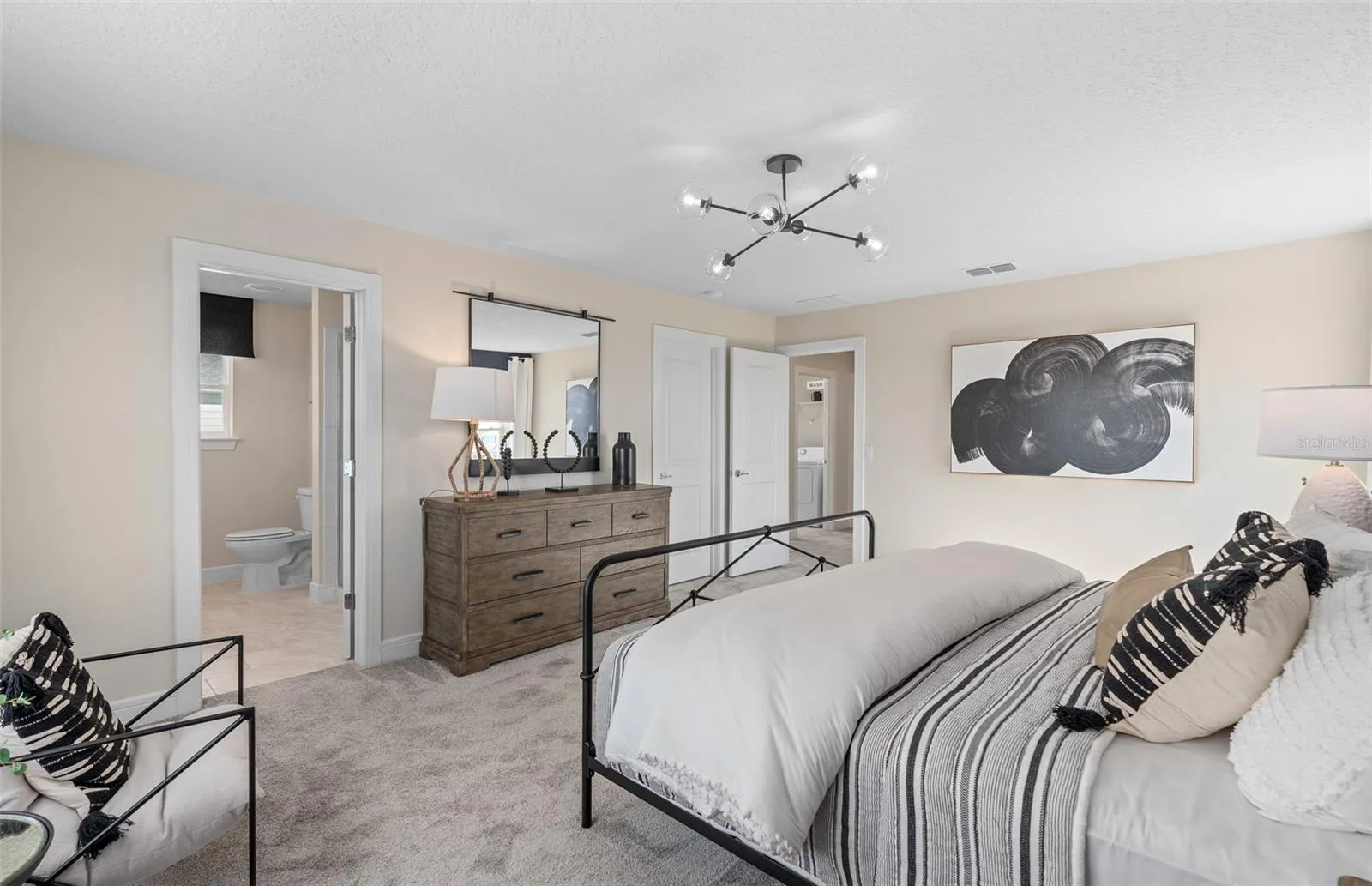 Model Home Design Only. Pictures and furnishings are for illustrative purposes only. Elevations, colors and options may vary. Furniture is for model home staging only.