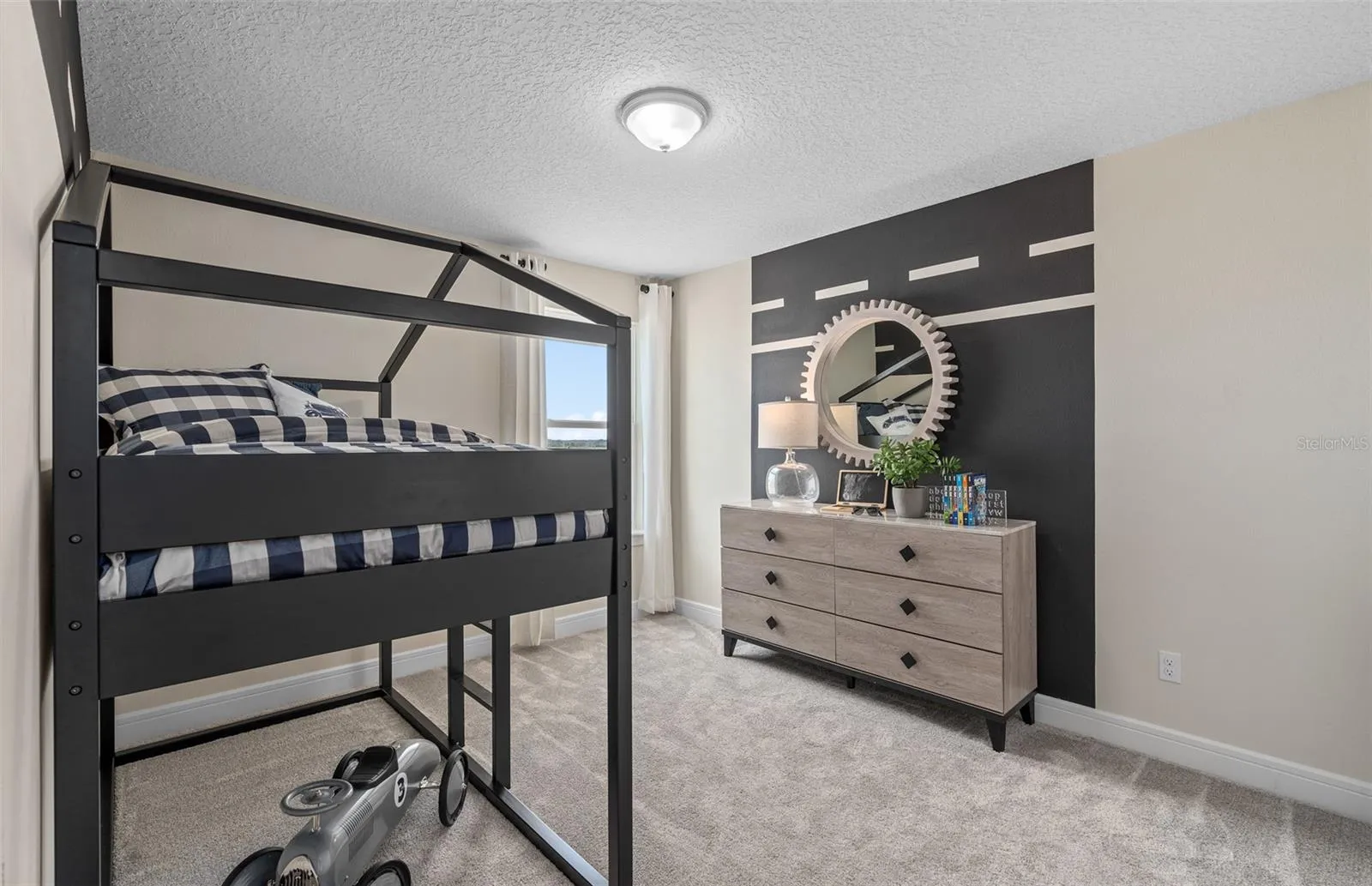 Model Home Design Only. Pictures and furnishings are for illustrative purposes only. Elevations, colors and options may vary. Furniture is for model home staging only.