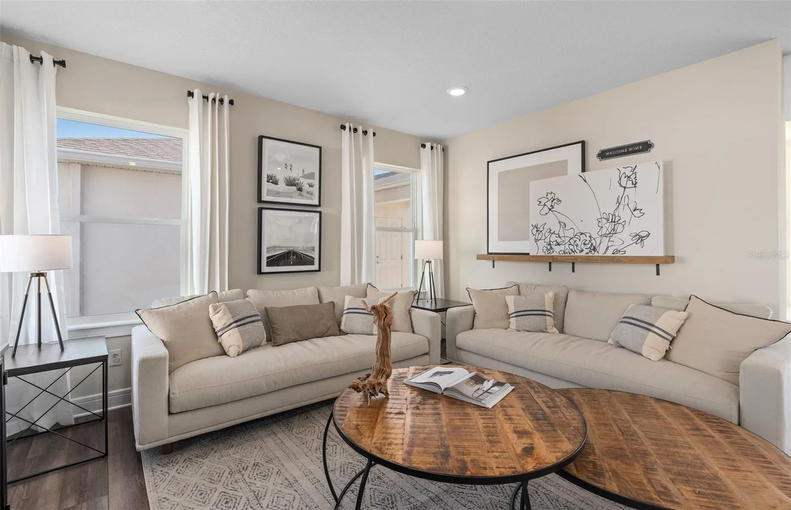 Model Home Design Only. Pictures and furnishings are for illustrative purposes only. Elevations, colors and options may vary. Furniture is for model home staging only.