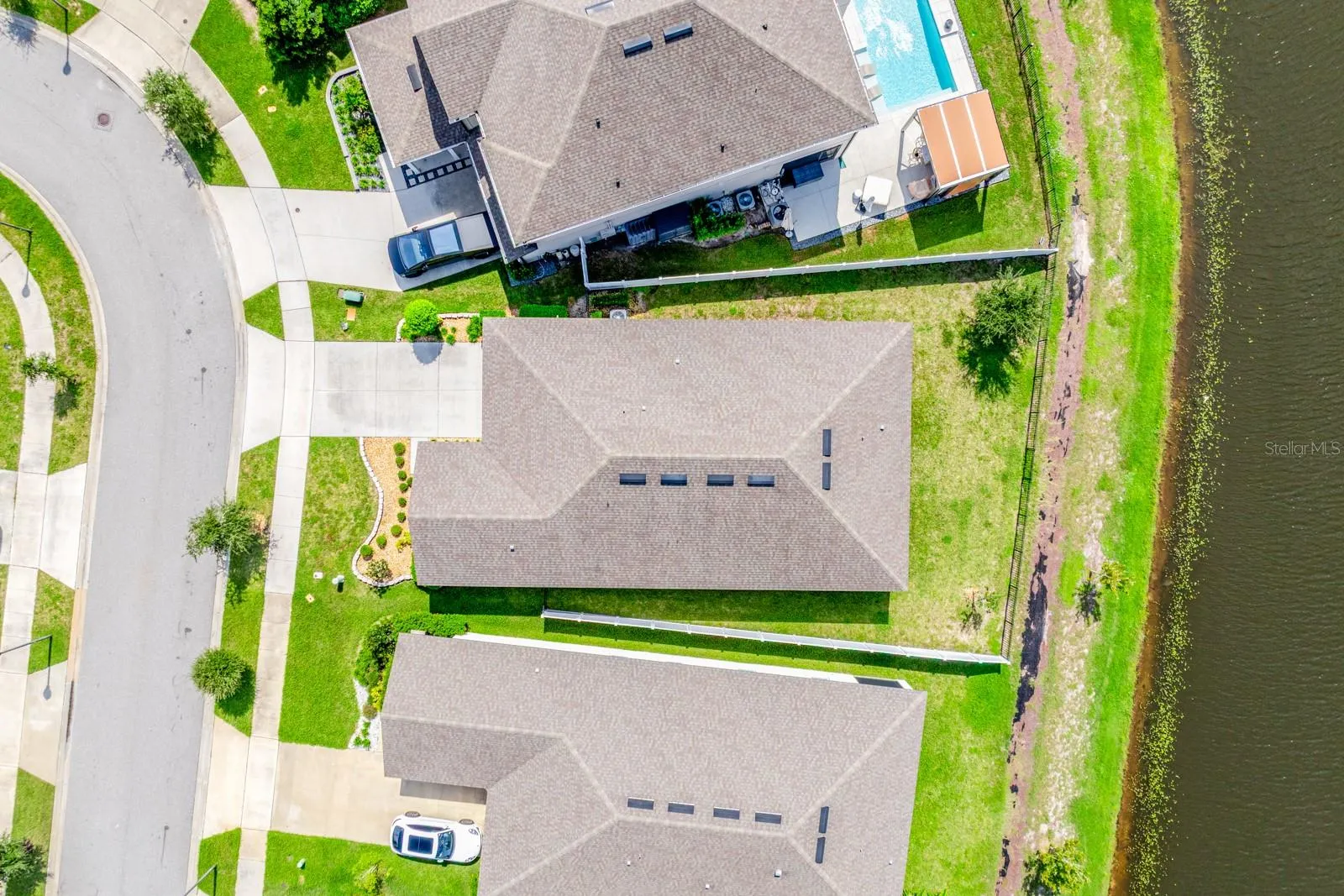 Aerial view of your new home