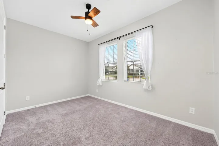 3rd bedroom is perfect as an office, exercise room, kid or guest bedroom