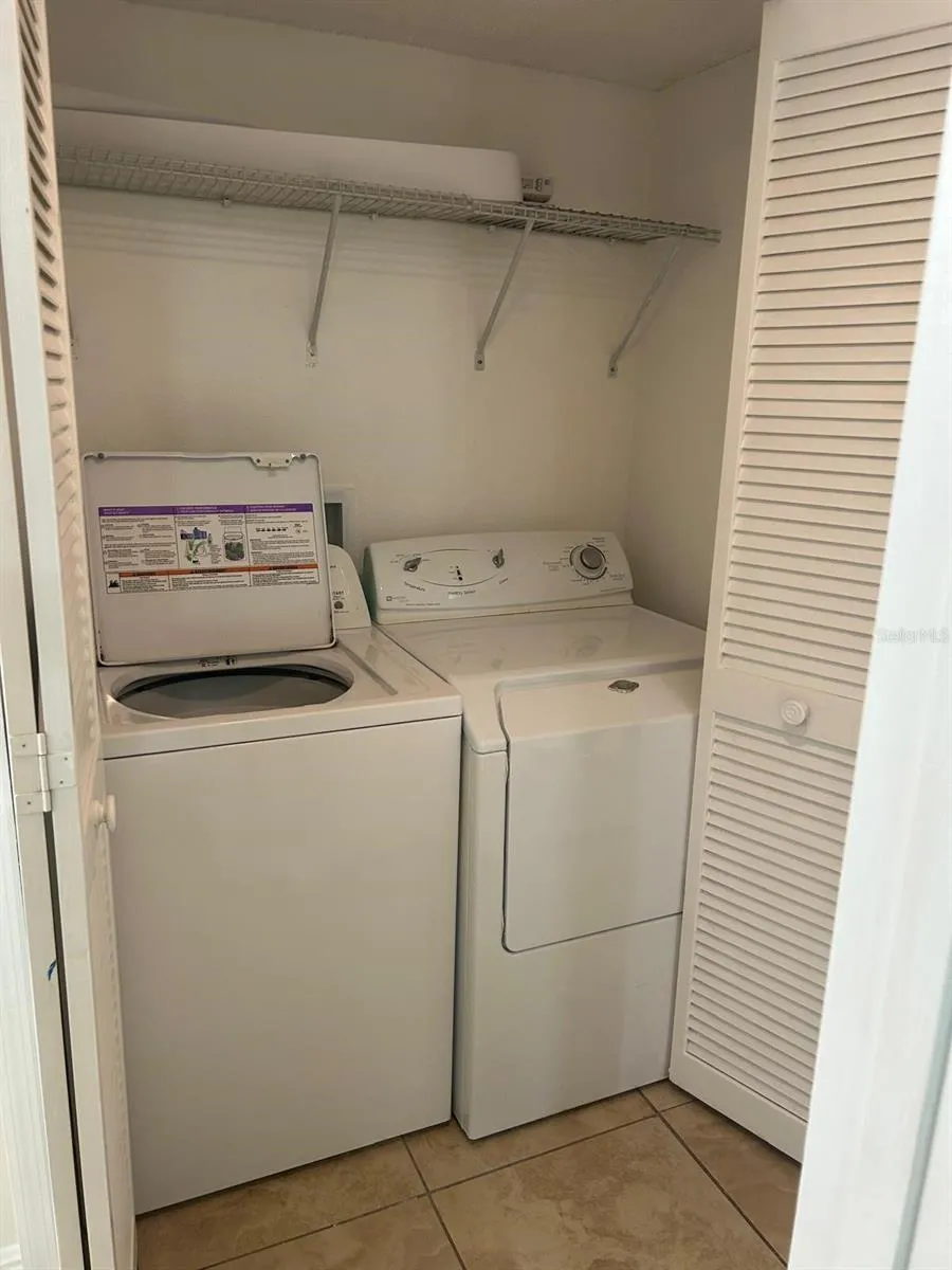 Laundry closet