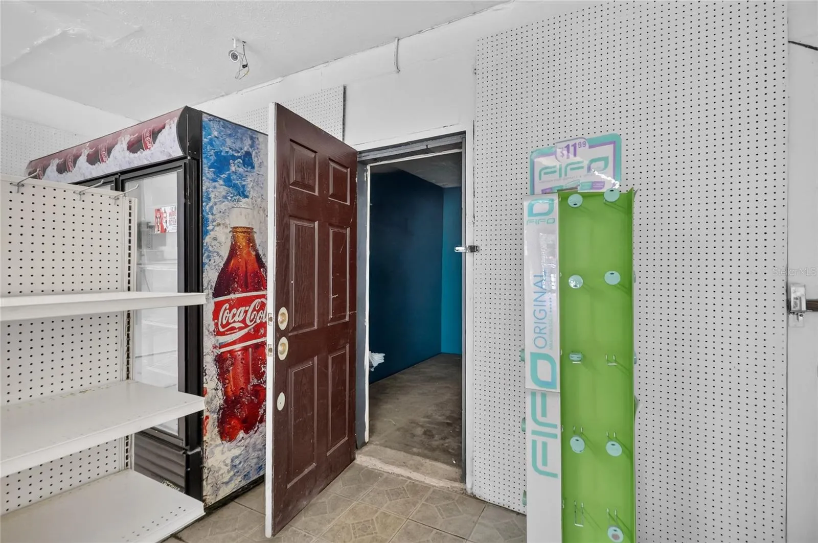 Exterior Door to Rear of Store