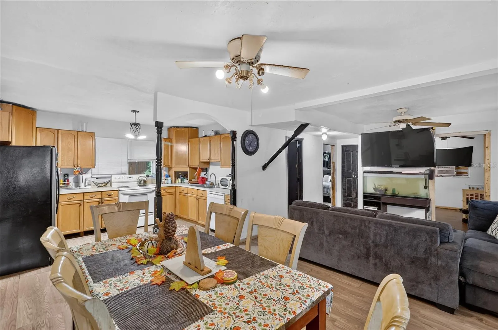 View into Kitchen