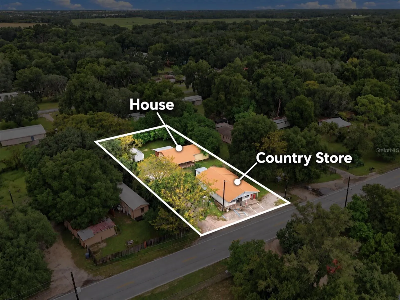 Aerial of Property