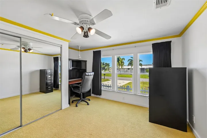 Guest room on other side of home for privacy!