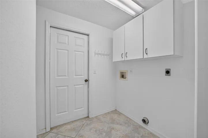 inside laundry room