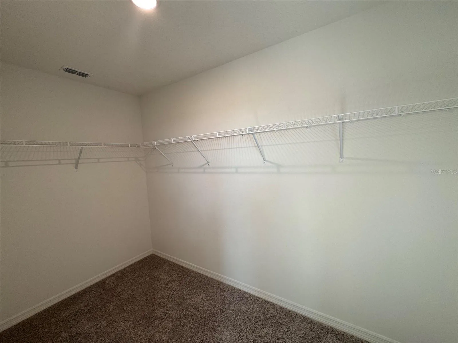 Primary walk-in closet