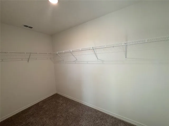 Primary walk-in closet