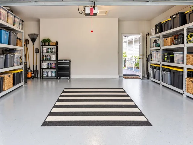 2 car garage.