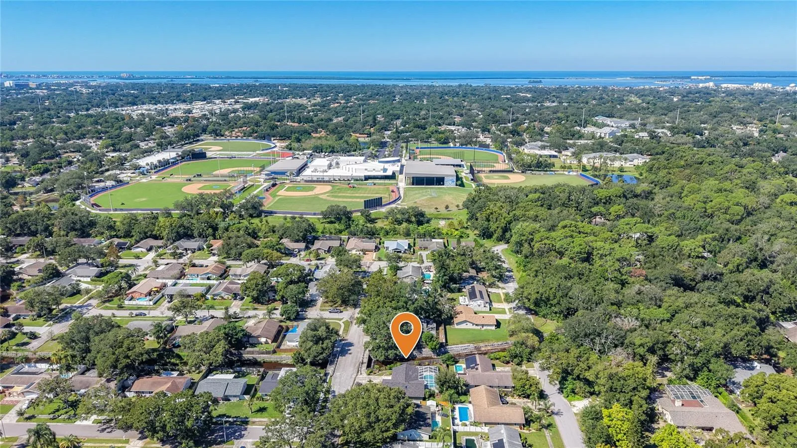 Aerial View West