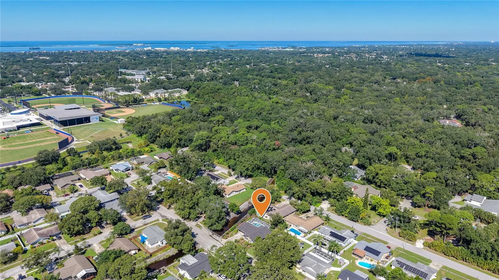Aerial View Northwest