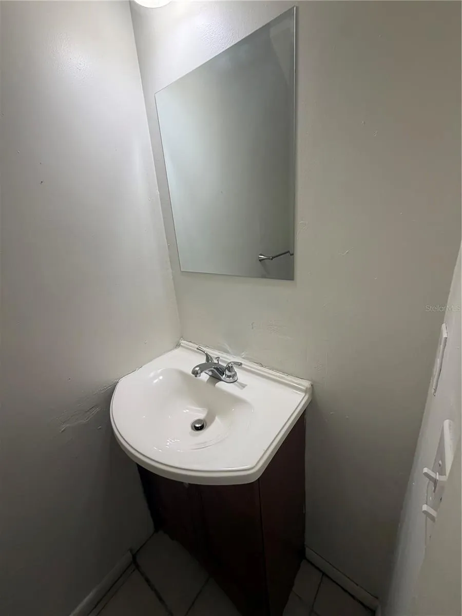 Downstairs half-bath.