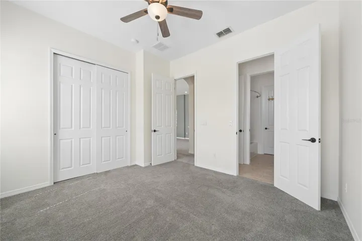 Bedroom 4 showing shared ensuite.