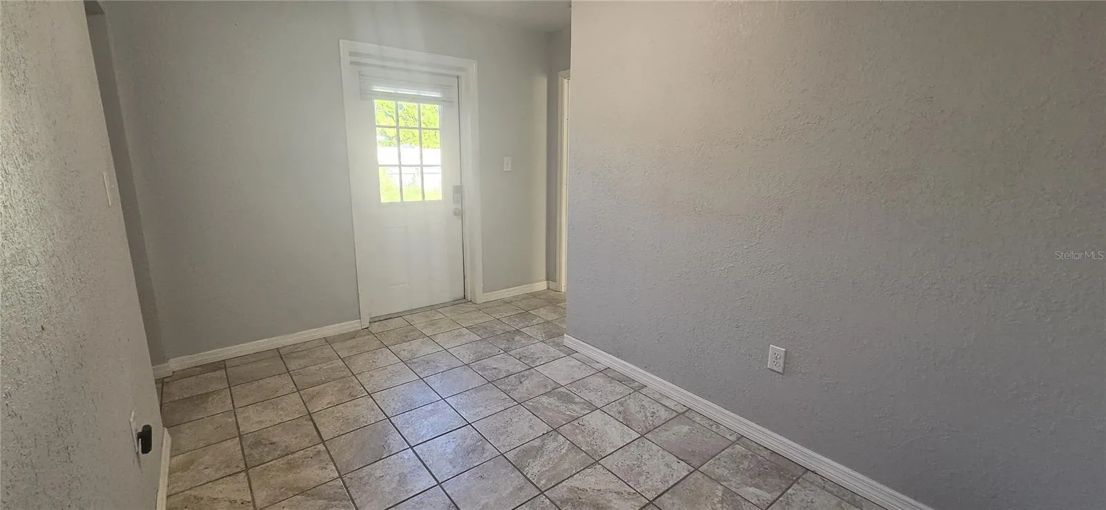 hallway to backyard