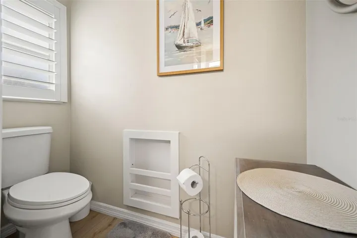 Primary suite water closet