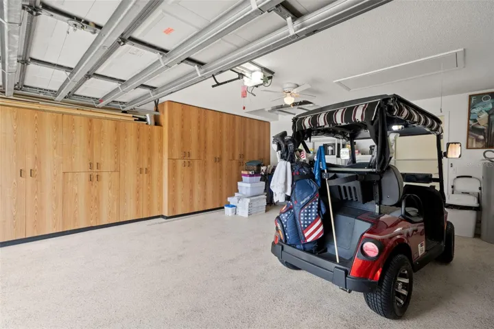 Garage with amazing storage