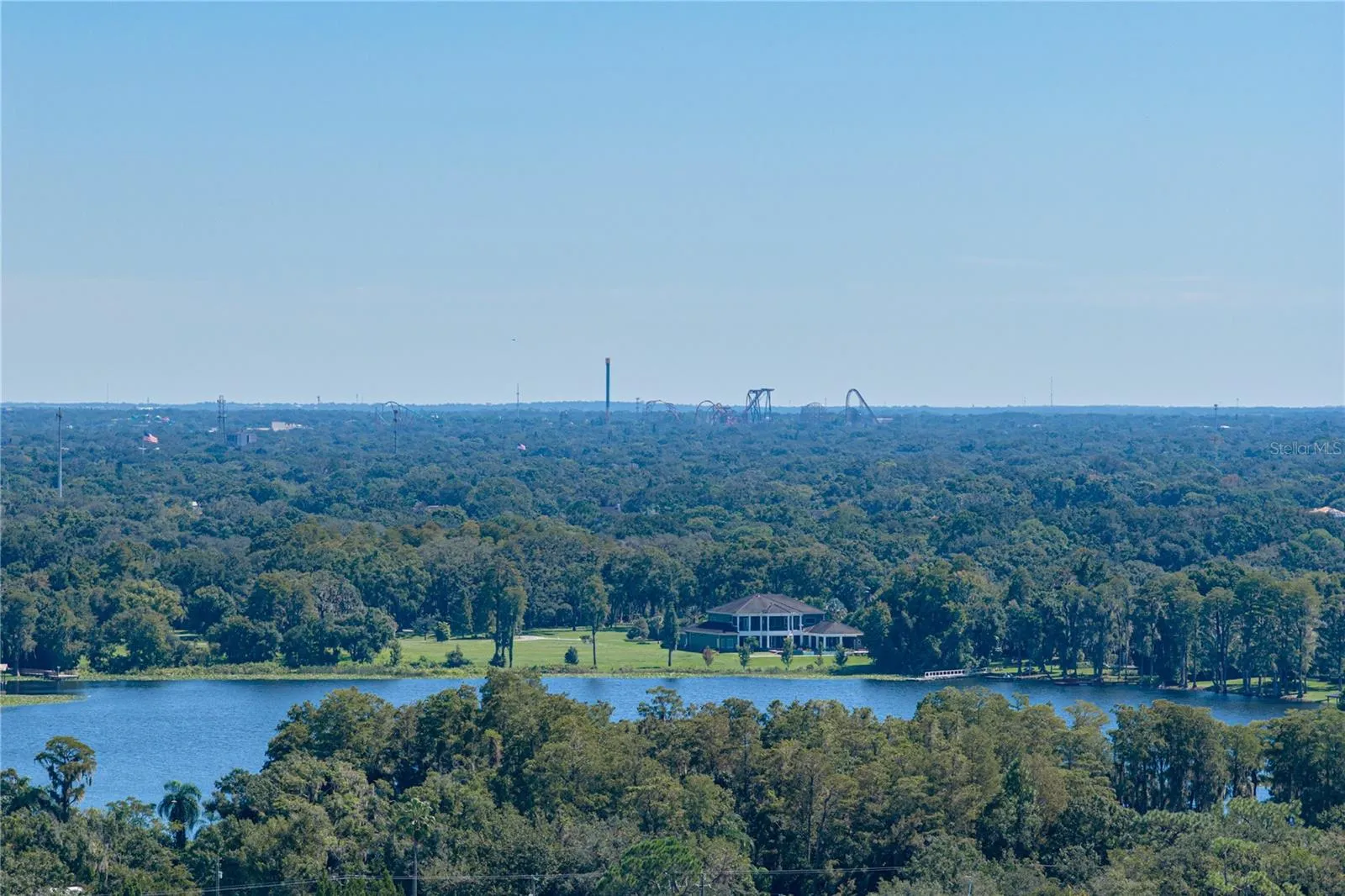 Views to Busch Gardens