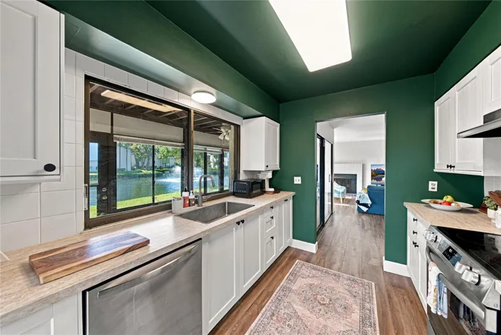 Remodeled Kitchen with All NEW Cabinets, NEW Countertops, NEW Appliances and Fixtures!