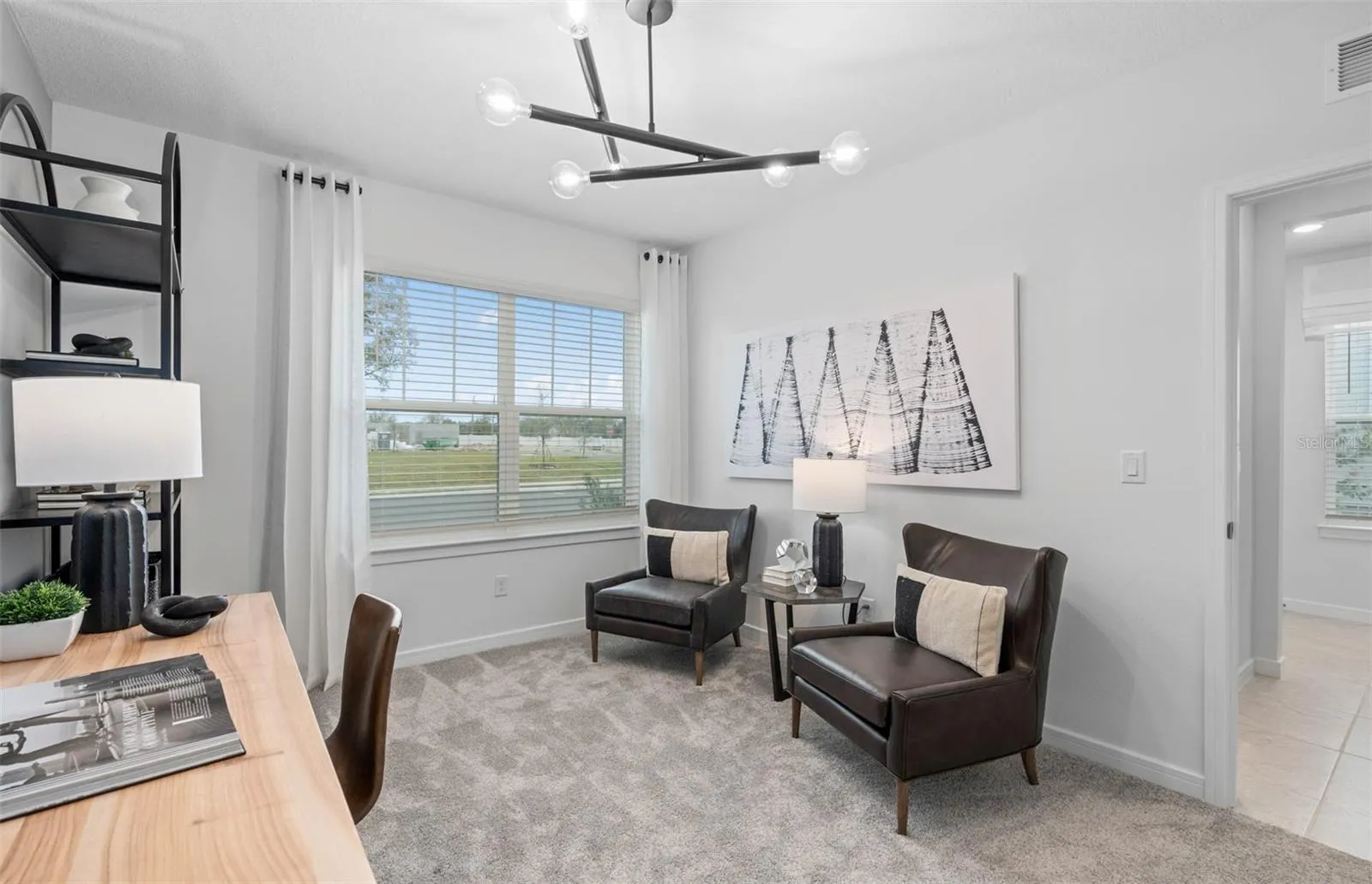 Model Home Design Only. Pictures and furnishings are for illustrative purposes only. Elevations, colors and options may vary. Furniture is for model home staging only.