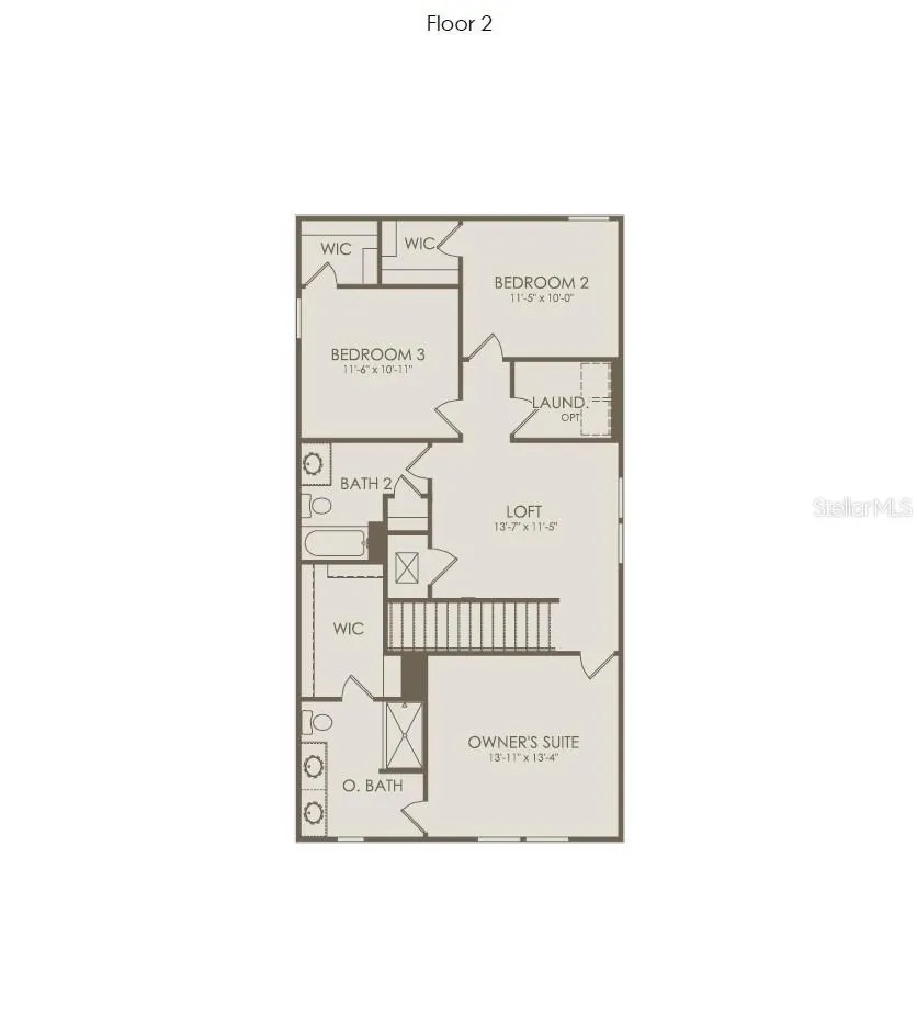 Floor Plan - Floor Two