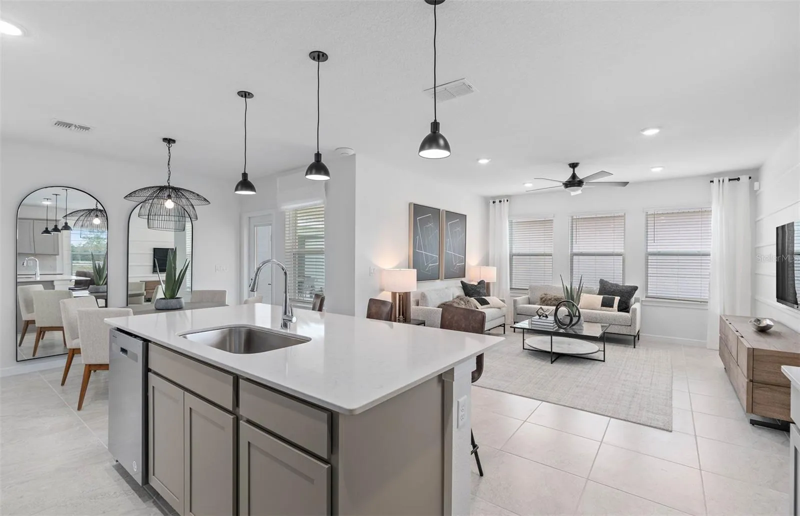 Model Home Design Only. Pictures and furnishings are for illustrative purposes only. Elevations, colors and options may vary. Furniture is for model home staging only.