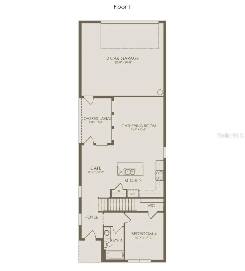 Floor Plan - Floor One