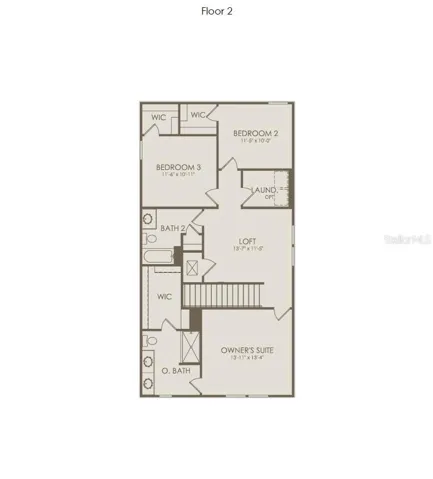 Floor Plan - Floor Two