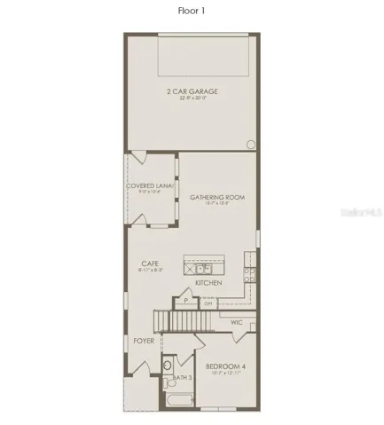 Floor Plan - Floor One