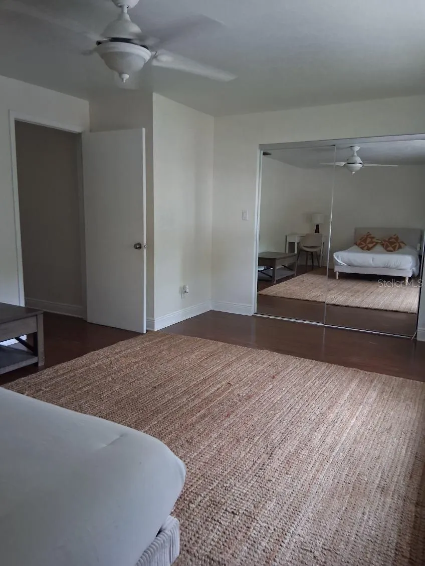Two, perhaps three, king-size beds could fit in here.  But great extra room as a playroom, home office, or home gym.