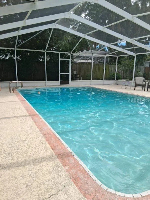 This is not a tiny pool!