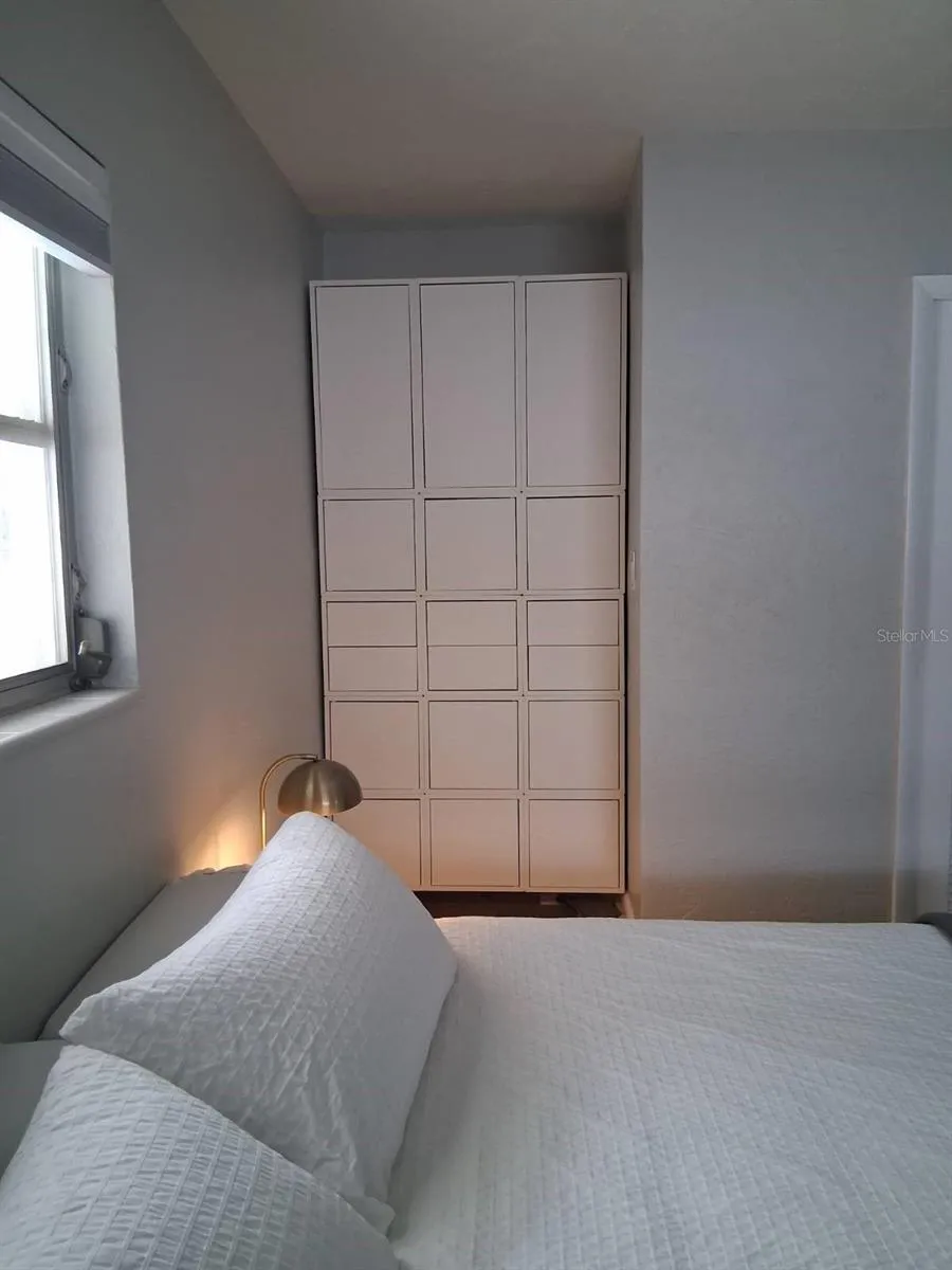 Built-in Storage in Primary Bedroom