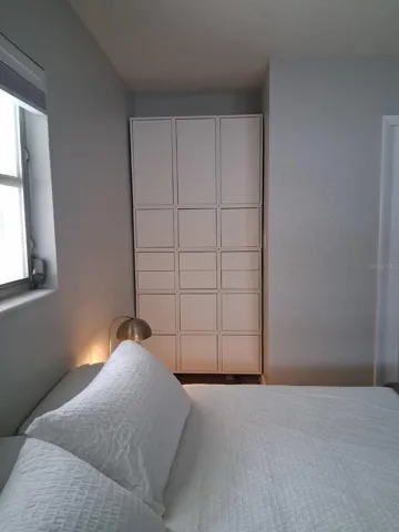 Built-in Storage in Primary Bedroom