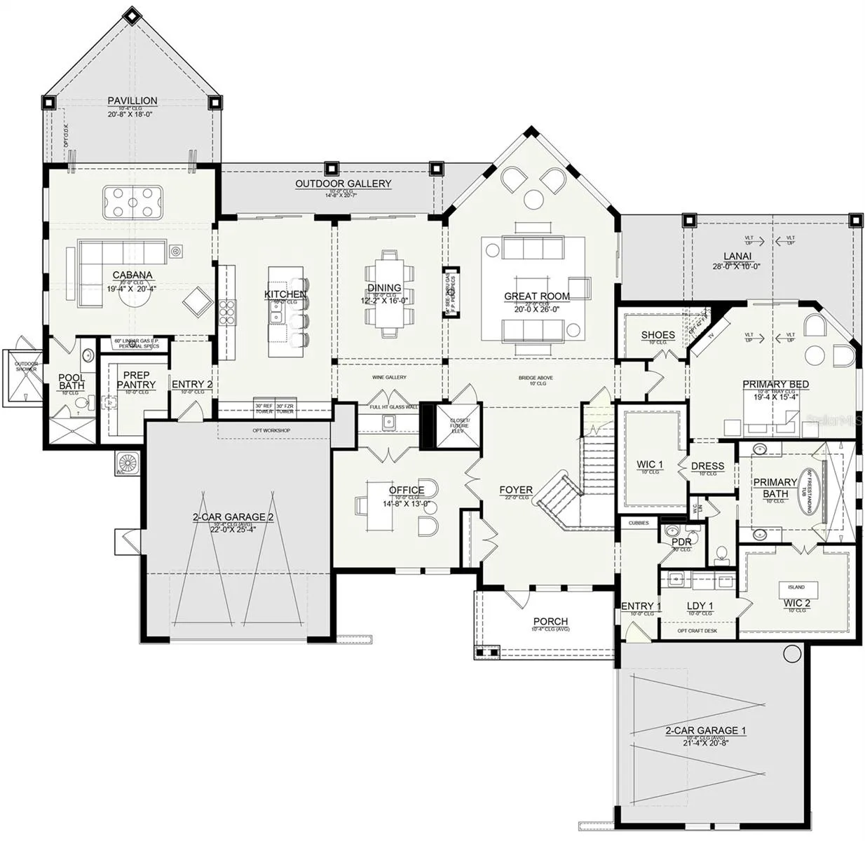Builder Conceptual Rendering- First Floor