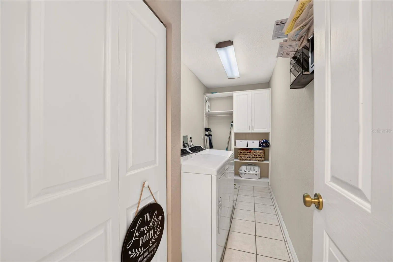 Inside Laundry Room