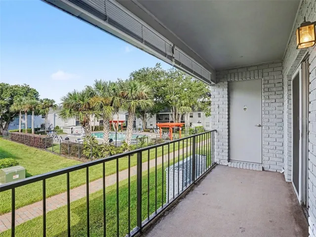 Balcony-View of Pool
