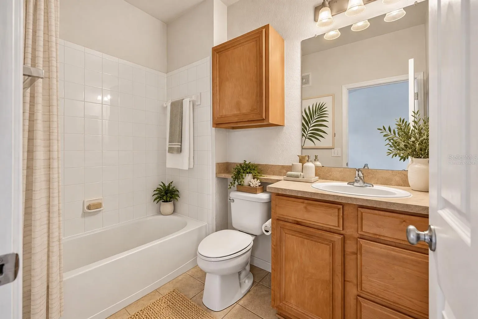 Virtually Staged Bathroom