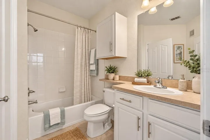 Virtually Staged Bathroom